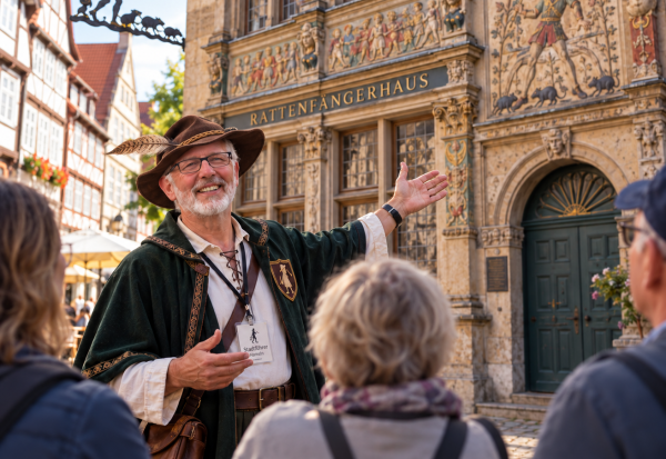 Historische Stadtführung Gruppe
